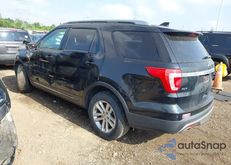 2016 Ford Explorer Xlt from USA, damaged, VIN 1FM5K7D83GGC56588